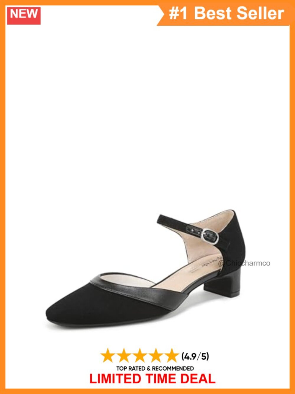 LifeStride Leighton Pump Shoes, Business Casual, Pointed Toe, Block Heel